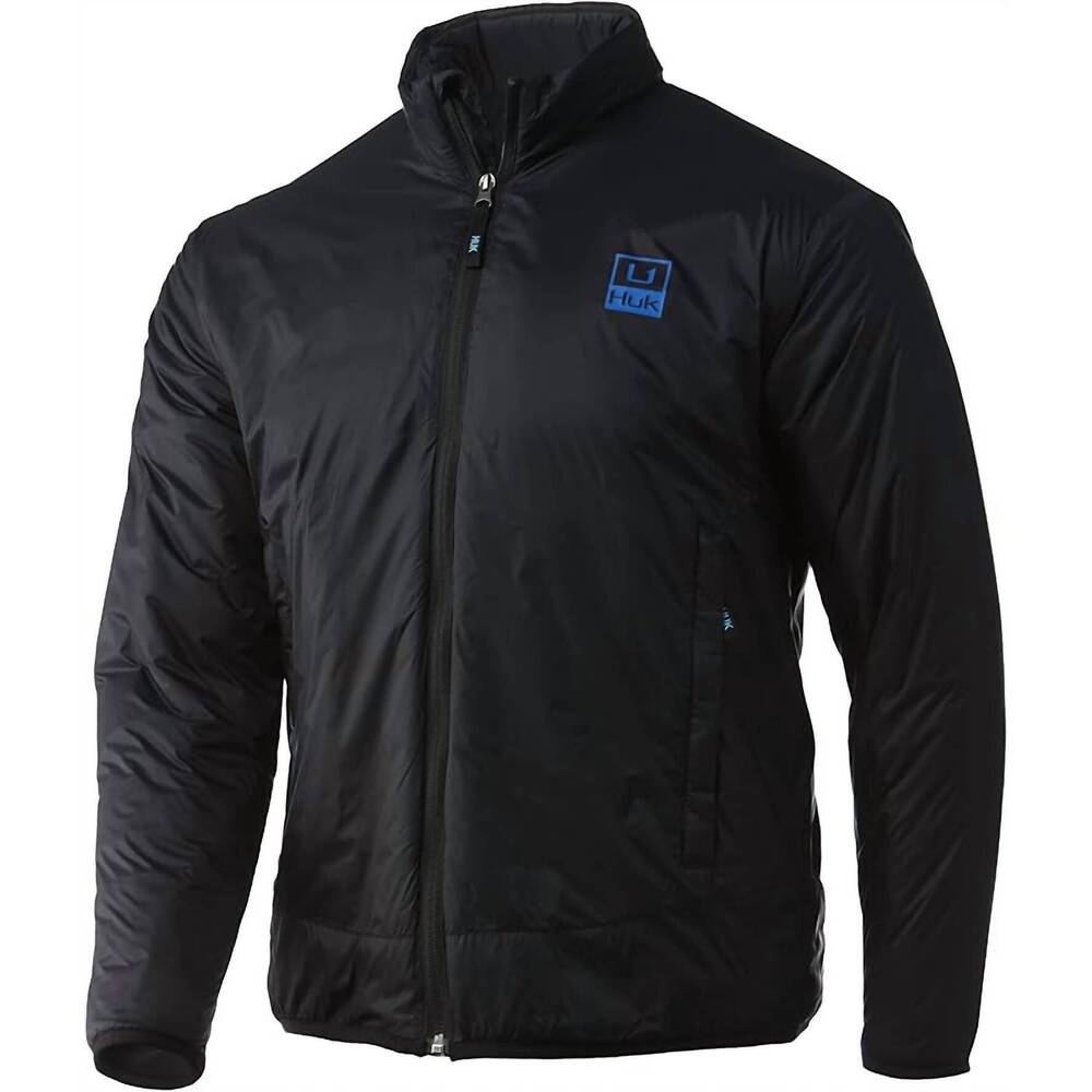 NEW HUK men's waypoint insulated jacket in black